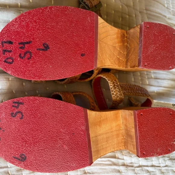 Bed Stu leather sandals brown six 6 - Picture 5 of 8